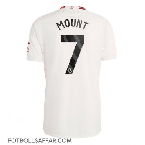 Manchester United Mason Mount #7 Tredjeställ 2023-24 Kortärmad